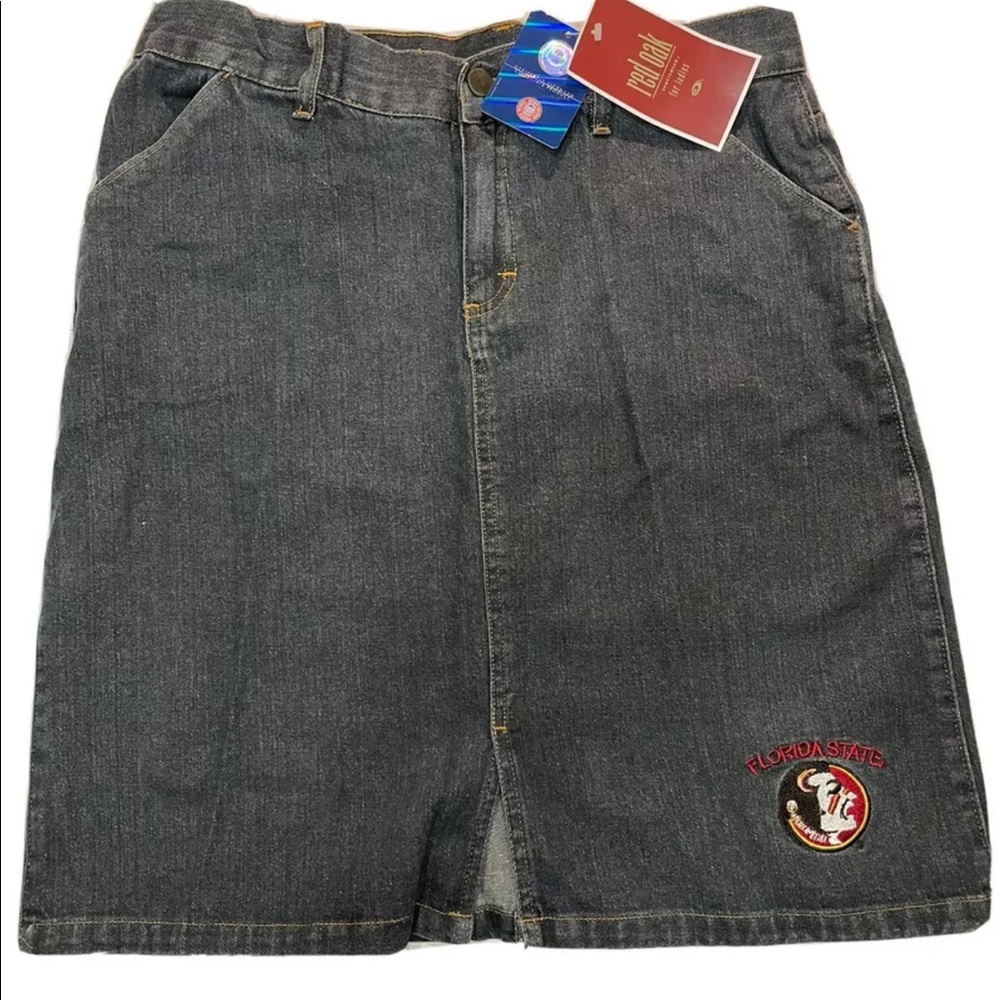 Florida State University Seminoles Women’s Denim Skirt nwt